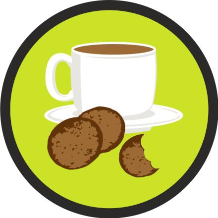 Coffee Morning Badge