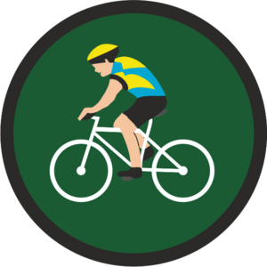 Cycling Badge