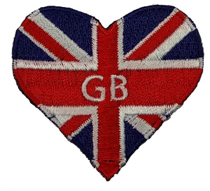 GB heart shaped Union Jack