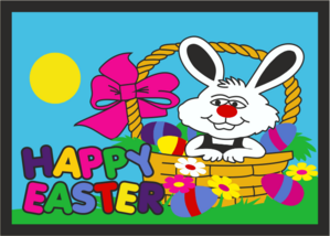 Happy Easter Badge