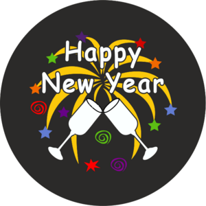 Happy New Year Badge