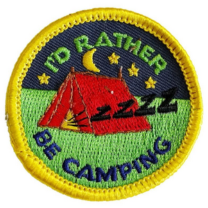 I'd rather be camping