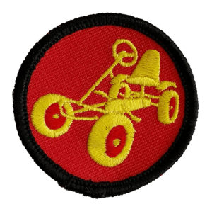 Karting badge