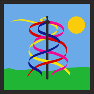 May Day Badge