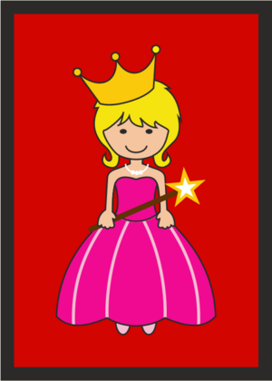 Princess 1 Badge