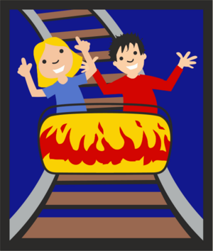 Rollercoaster Badge