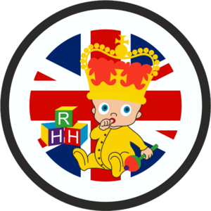 Royal Baby HRH Flag