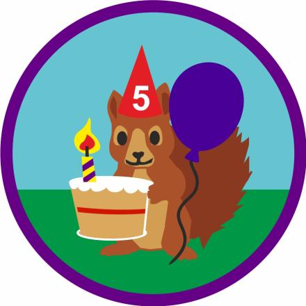 Squirrels 5th Birthday 