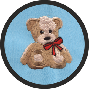 Teddy Bear Badge