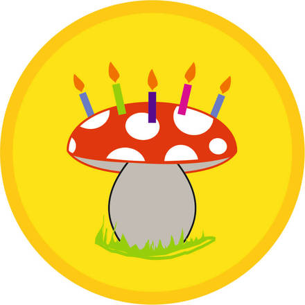 Toadstool Badge