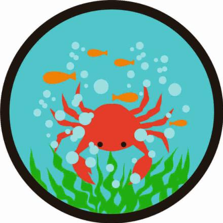 Under the Sea Badge