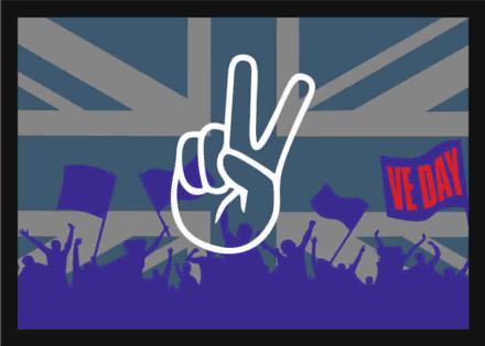 VE Day Hand